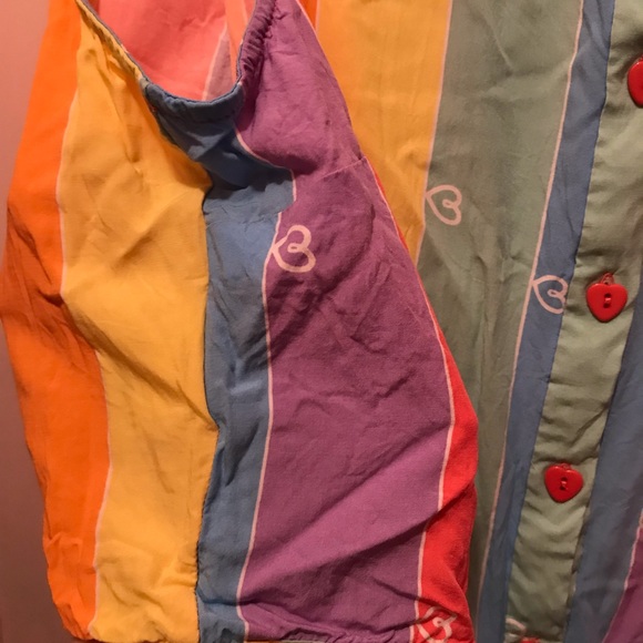 Modcloth Collectif Prismatic Tie Front Blouse - Picture 9 of 11